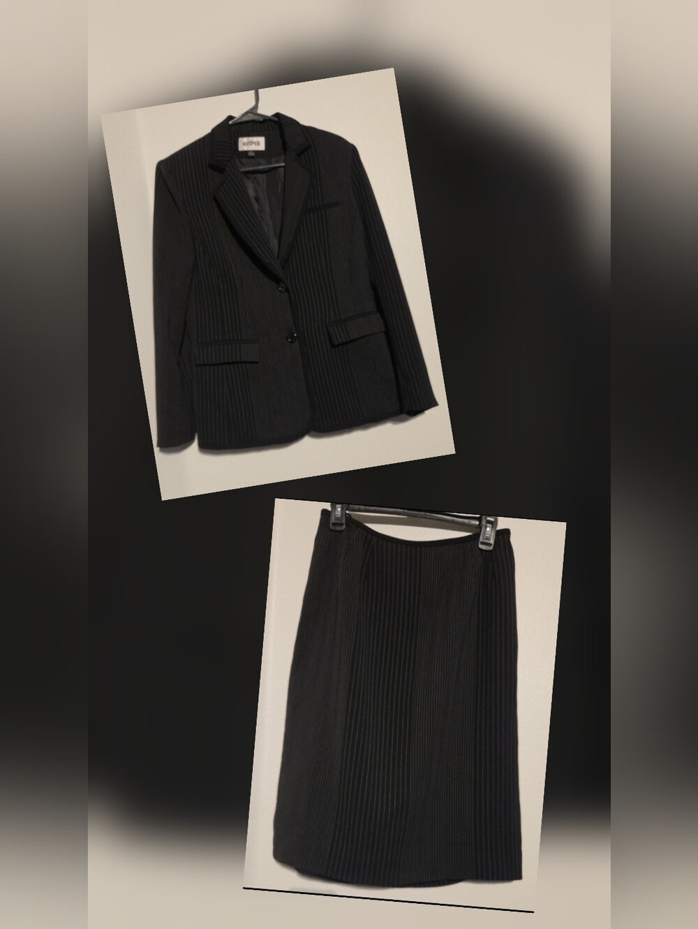 KASPER PINSTRIPE SET
